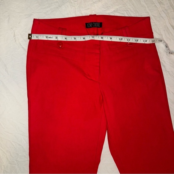 Love Culture Coral Stretch Straight Leg Pants - Picture 5 of 8
